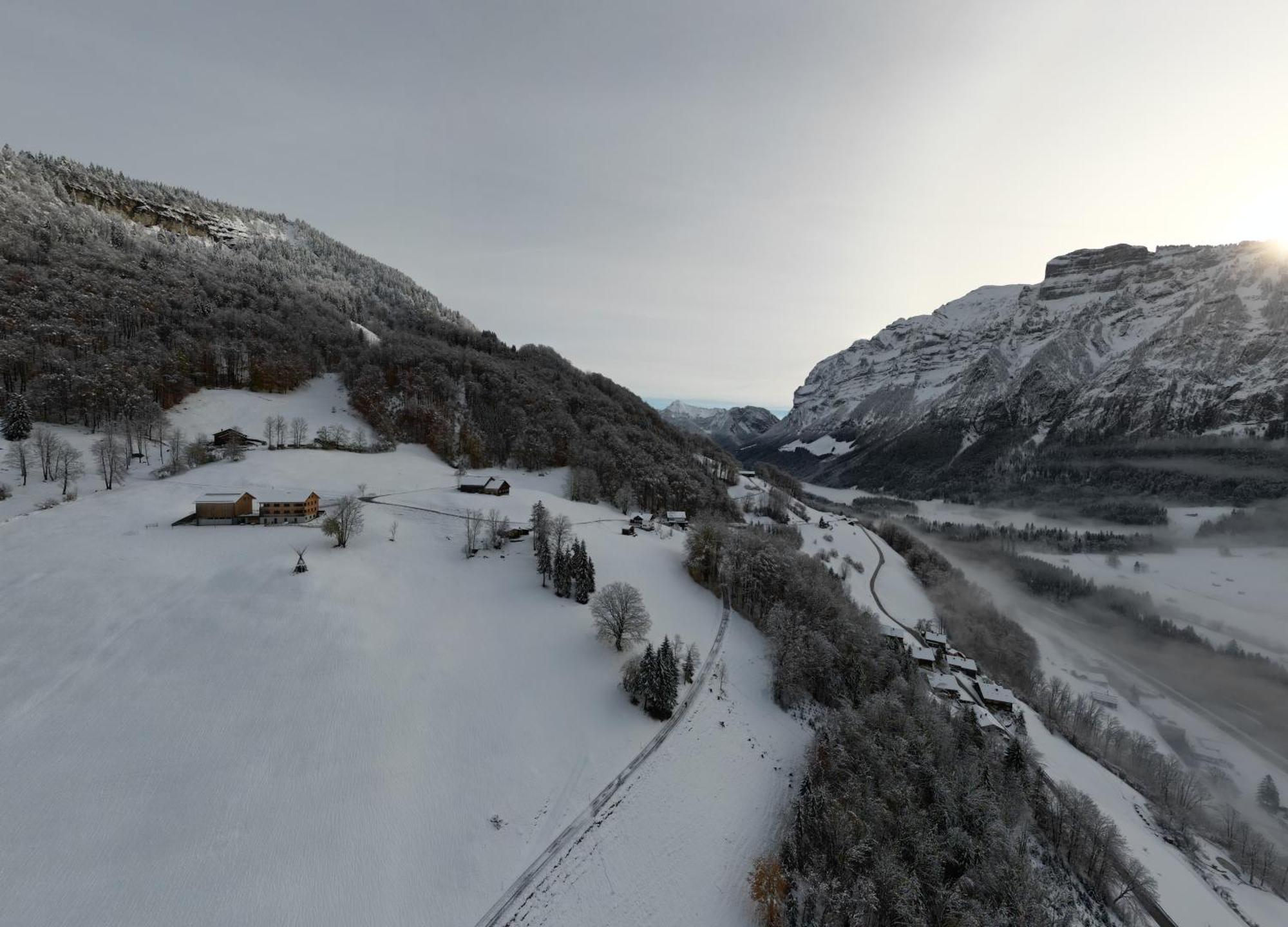 Panoramahof Bergglueck Leilighet Mellau Eksteriør bilde